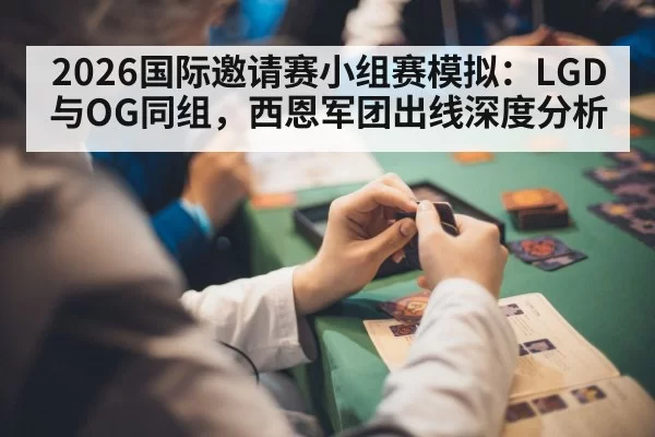 2026国际邀请赛小组赛模拟：LGD与OG同组，西恩军团出线深度分析